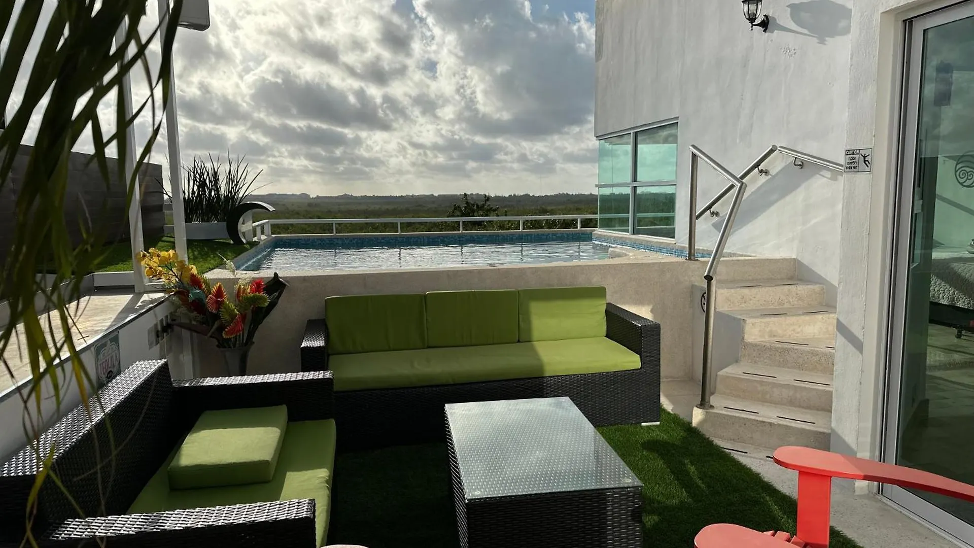 Paradise Villa In Puerto Morelos
